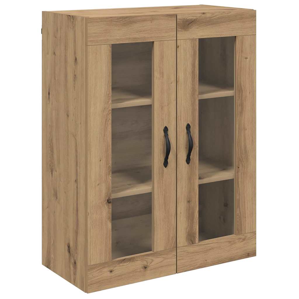 Bufet Stejar Artizanal 69,5 x 34 x 180 cm Lemn compozit — imaginea 8