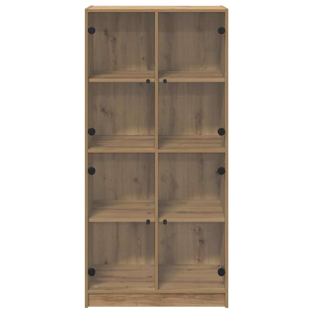 Bufet Stejar Artizanal 68 x 37 x 142 cm Lemn compozit — imaginea 7