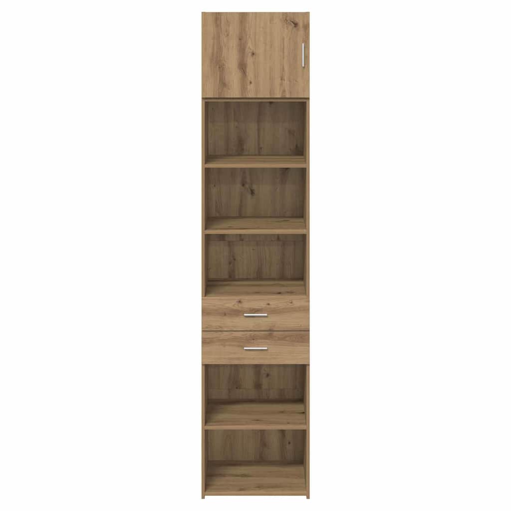 Bufet Stejar Artizanal 50 x 42,5 x 225 cm Lemn compozit — imaginea 7