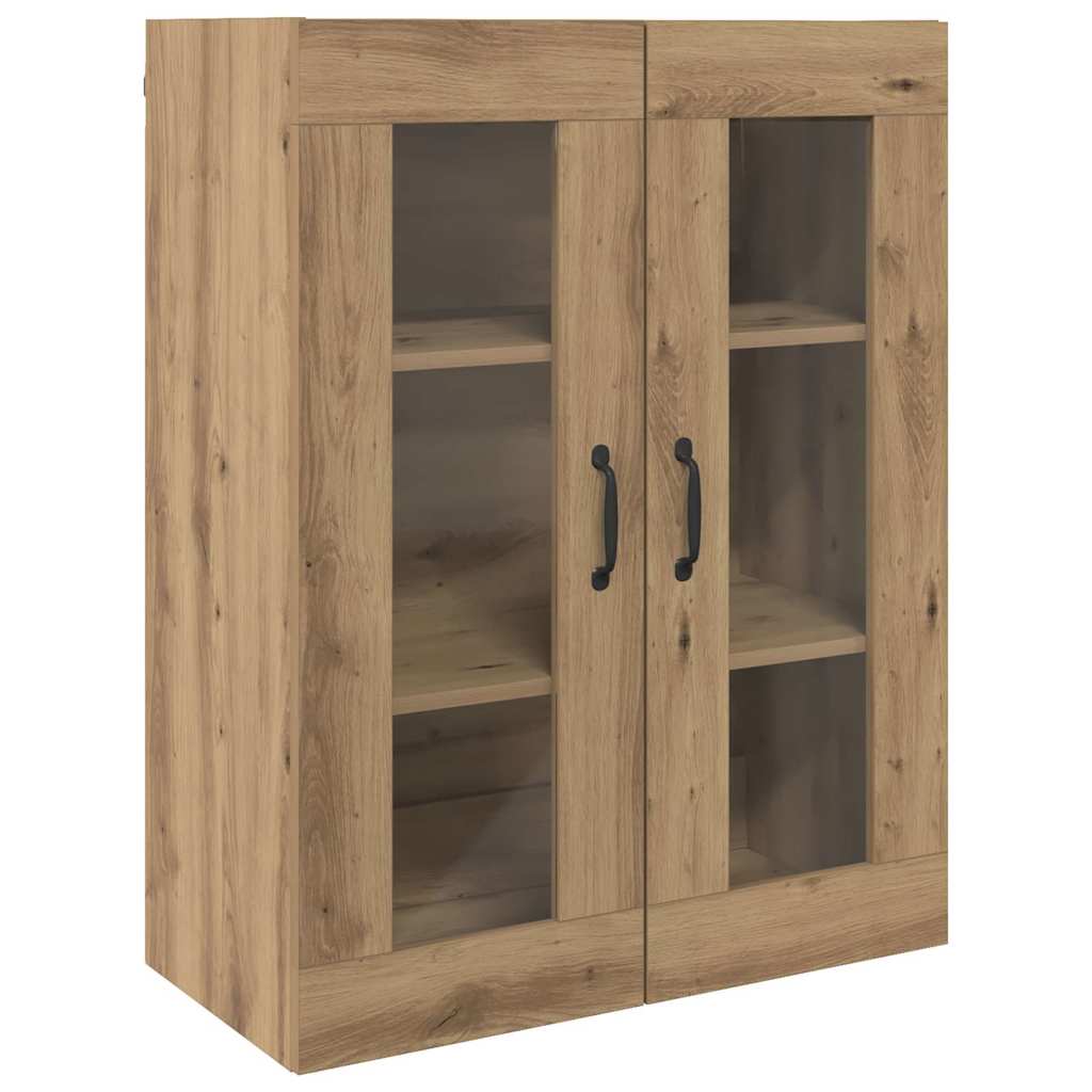 Bufet Stejar Artizanal 69,5 x 34 x 180 cm Lemn compozit — imaginea 8