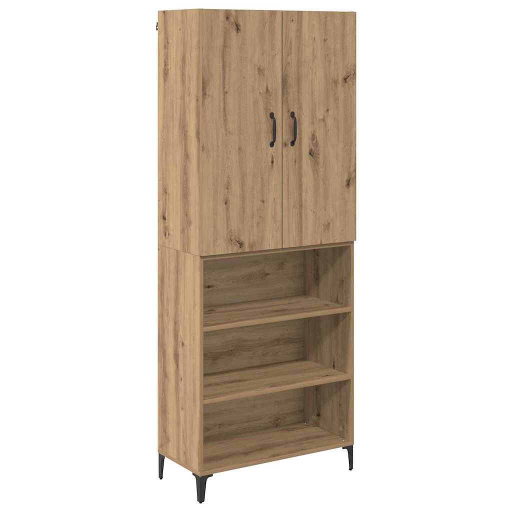 Bufet Stejar Artizanal 69,5 x 34 x 180 cm Lemn compozit