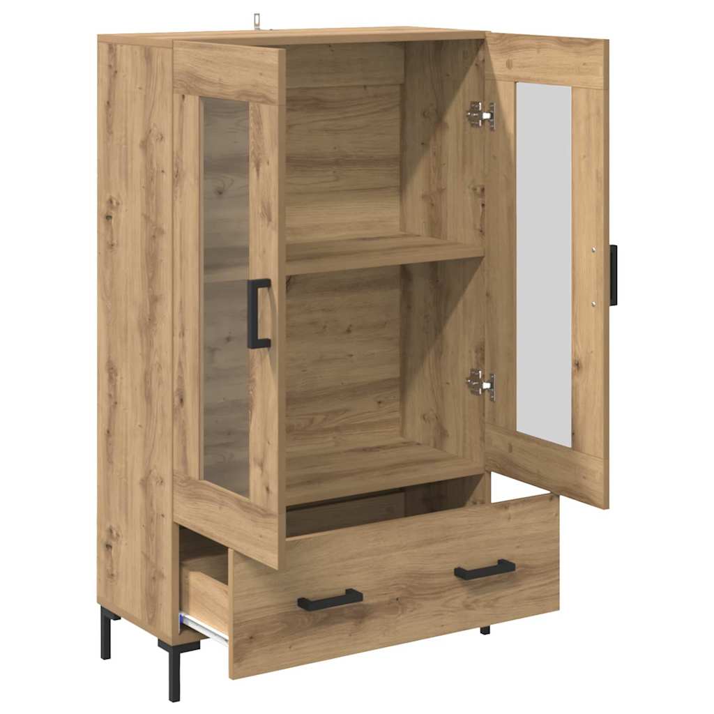 Bufet Stejar Artizanal 69,5 x 31 x 115 cm Lemn compozit — imaginea 6