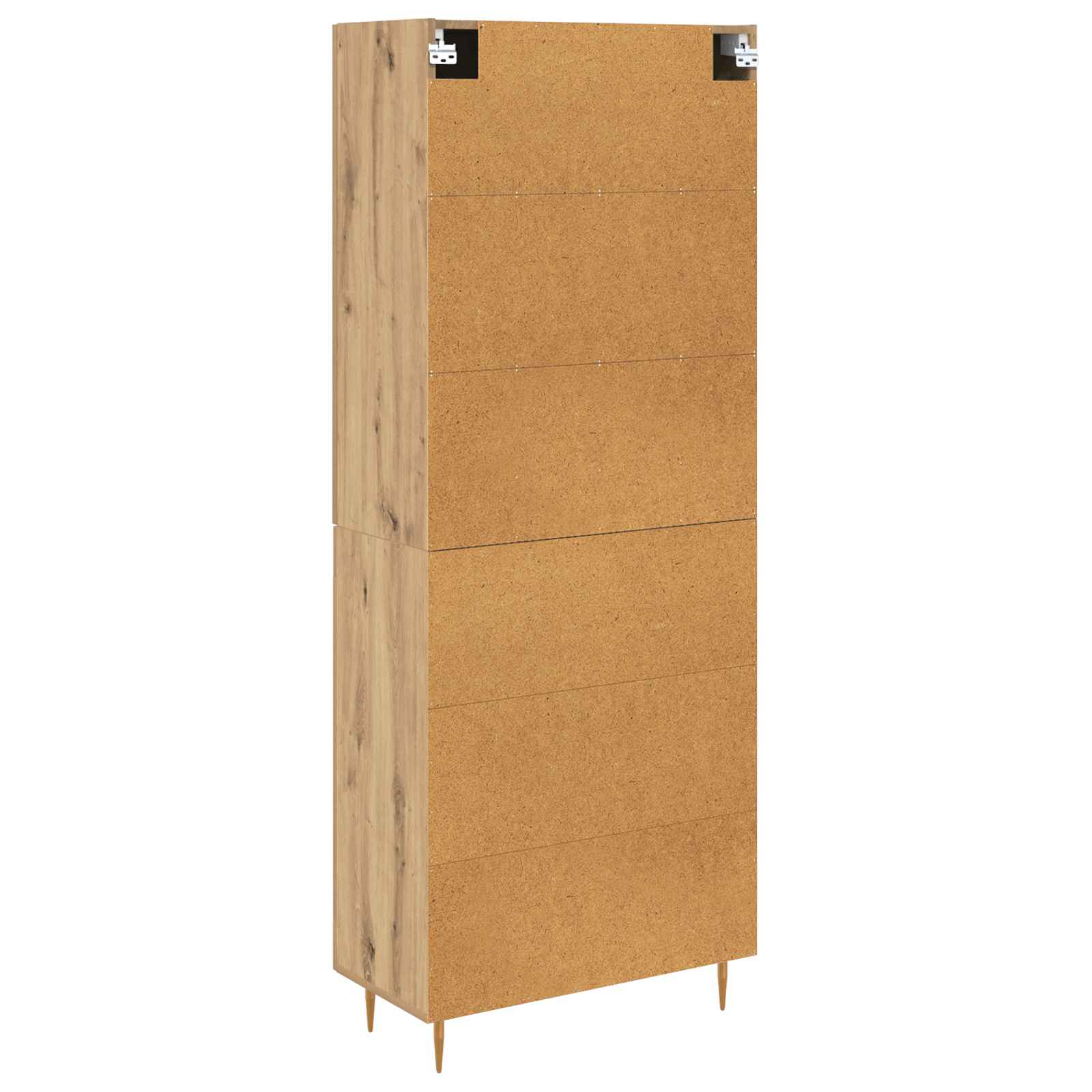 Bufet Stejar Artizanal 69,5 x 34 x 180 cm Lemn compozit — imaginea 10
