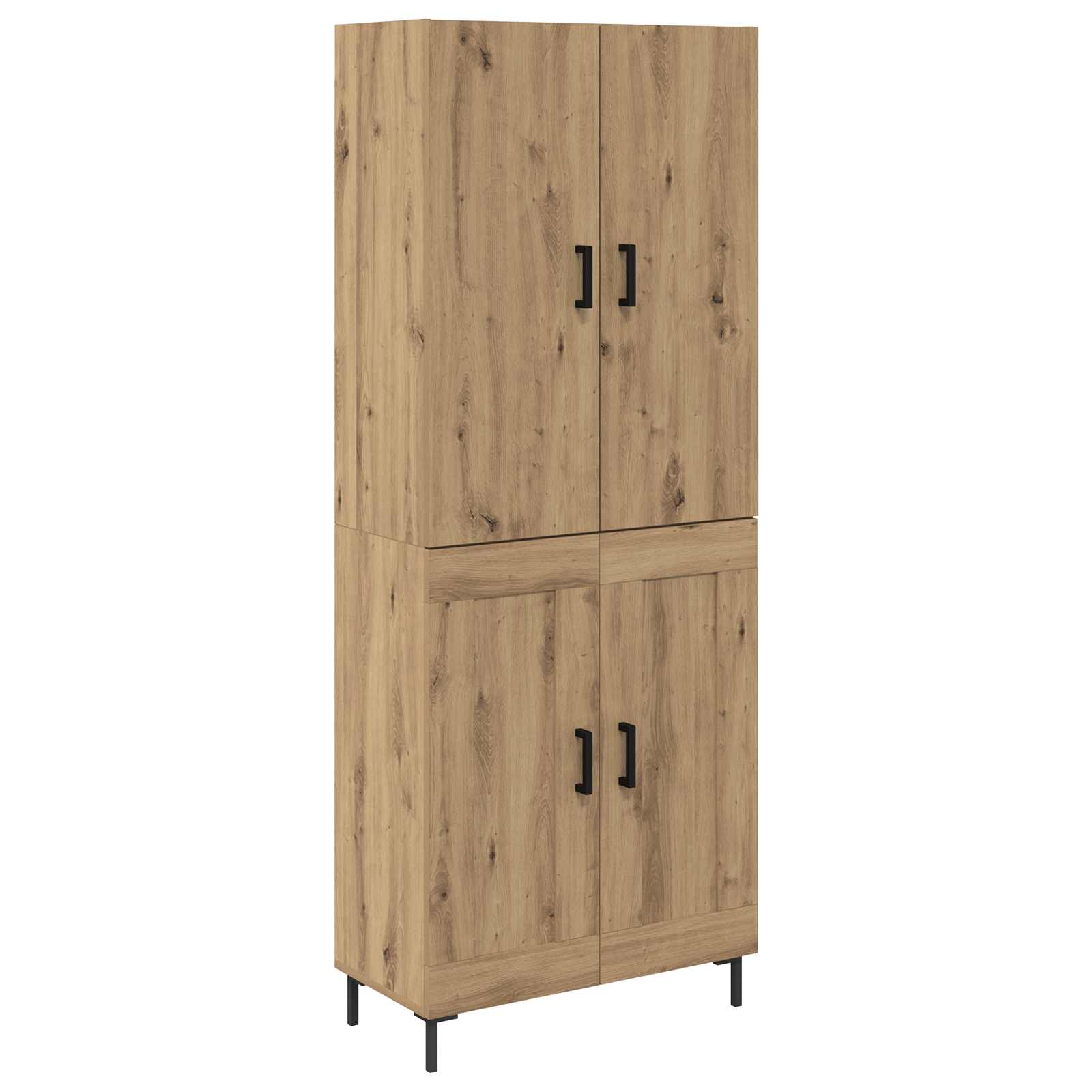 Bufet Stejar Artizanal 69,5 x 34 x 180 cm Lemn compozit