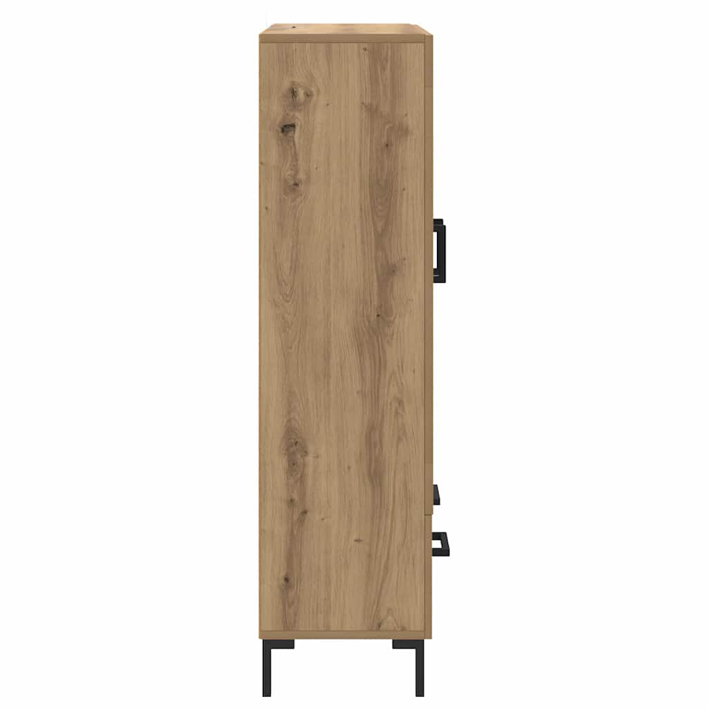 Bufet Stejar Artizanal 69,5 x 31 x 115 cm Lemn compozit — imaginea 8