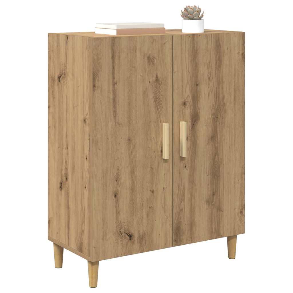 Bufet Stejar Artizanal 70 x 34 x 90 cm Lemn compozit — imaginea 4