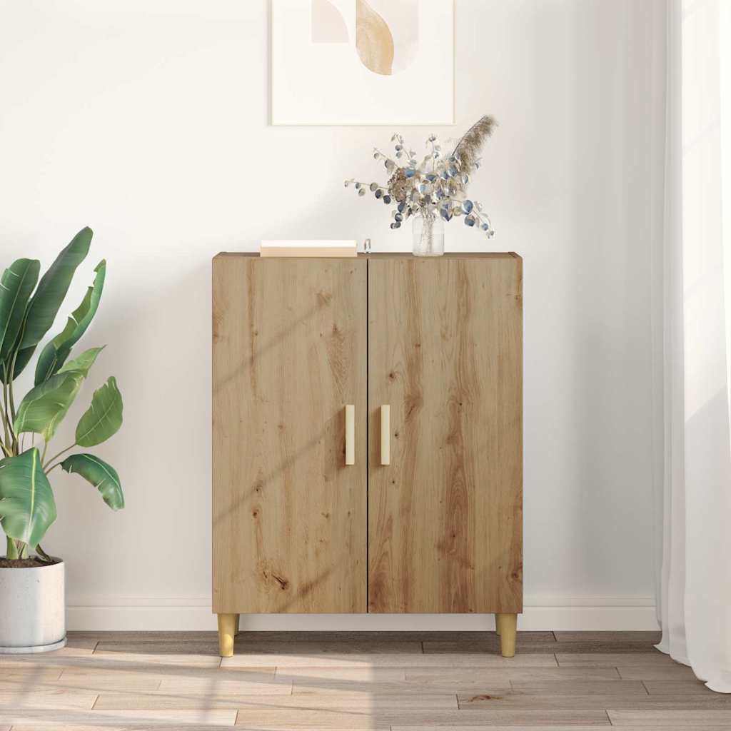 Bufet Stejar Artizanal 70 x 34 x 90 cm Lemn compozit — imaginea 5