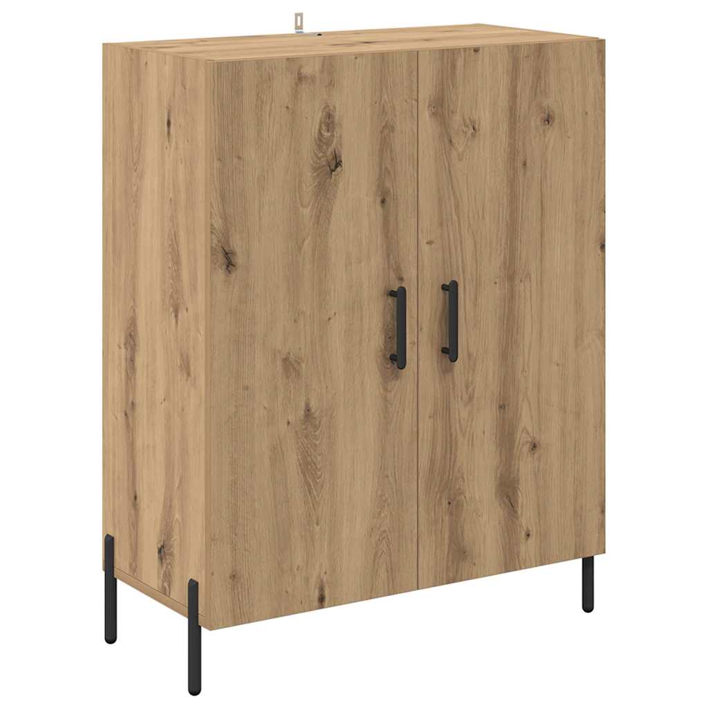 Bufet Stejar Artizanal 69,5 x 34 x 180 cm Lemn compozit — imaginea 7