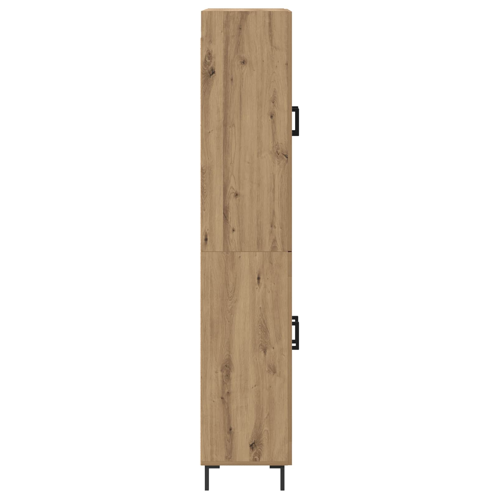 Bufet Stejar Artizanal 69,5 x 34 x 180 cm Lemn compozit — imaginea 9