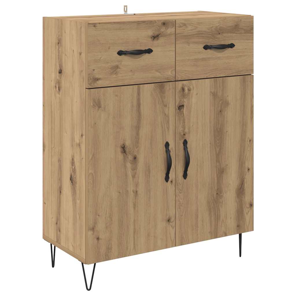 Bufet Stejar Artizanal 69,5 x 34 x 90 cm Lemn compozit