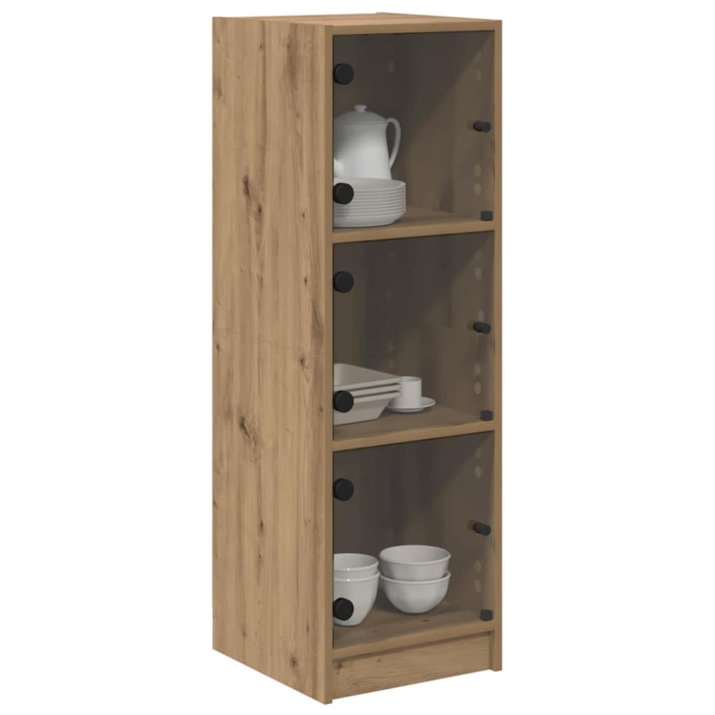 Bufet Stejar Artizanal 35 x 37 x 109 cm Lemn compozit — imaginea 4