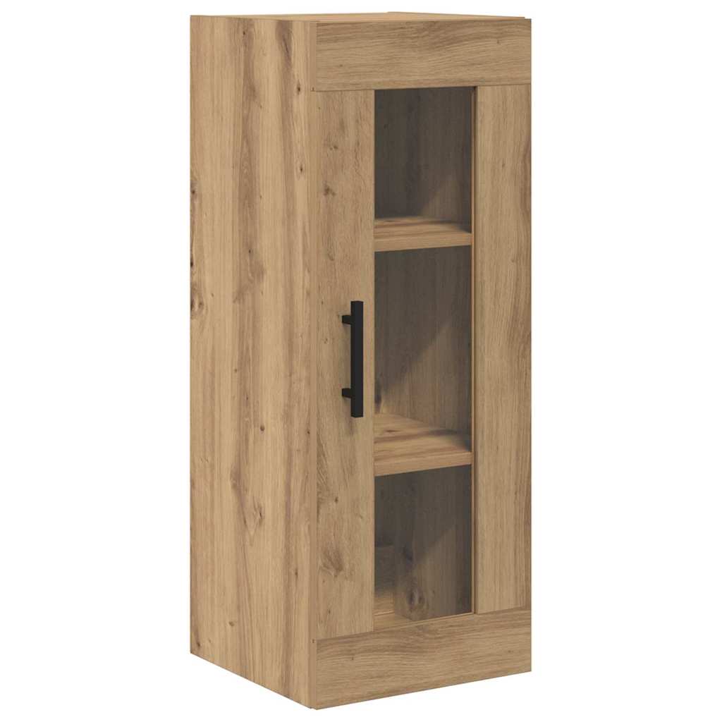 Bufet Stejar Artizanal 69,5 x 34 x 180 cm Lemn compozit — imaginea 7