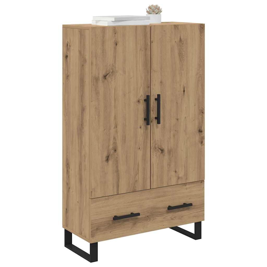 Bufet Stejar Artizanal 69,5 x 30 x 115 cm Lemn compozit — imaginea 4