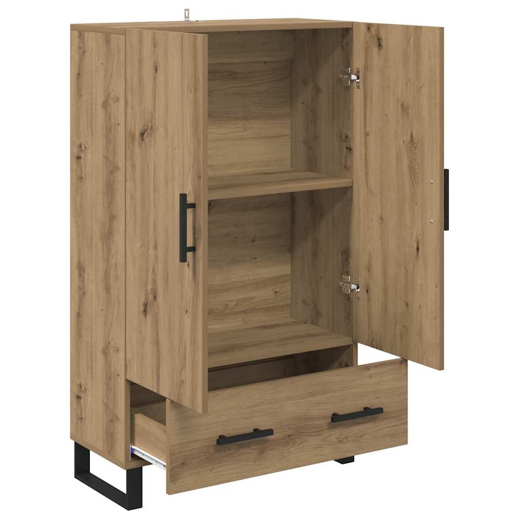 Bufet Stejar Artizanal 69,5 x 30 x 115 cm Lemn compozit — imaginea 6