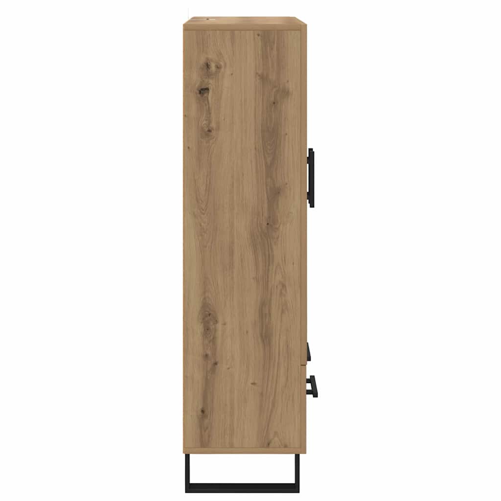 Bufet Stejar Artizanal 69,5 x 30 x 115 cm Lemn compozit — imaginea 8