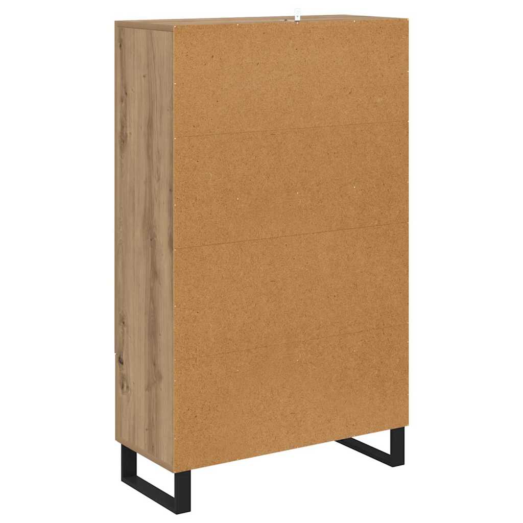 Bufet Stejar Artizanal 69,5 x 30 x 115 cm Lemn compozit — imaginea 9