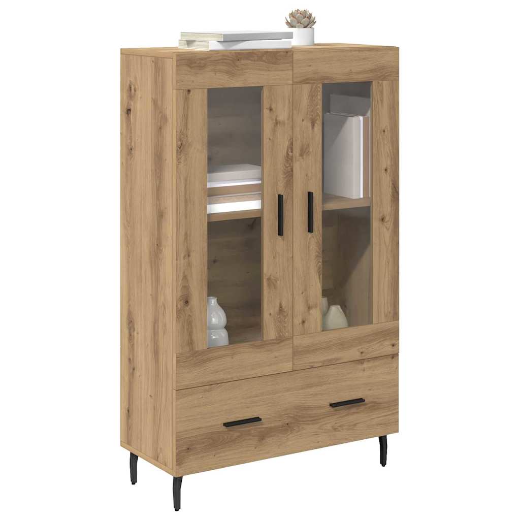 Bufet Stejar Artizanal 69,5 x 31 x 115 cm Lemn compozit — imaginea 4