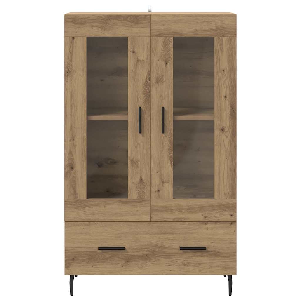 Bufet Stejar Artizanal 69,5 x 31 x 115 cm Lemn compozit — imaginea 7