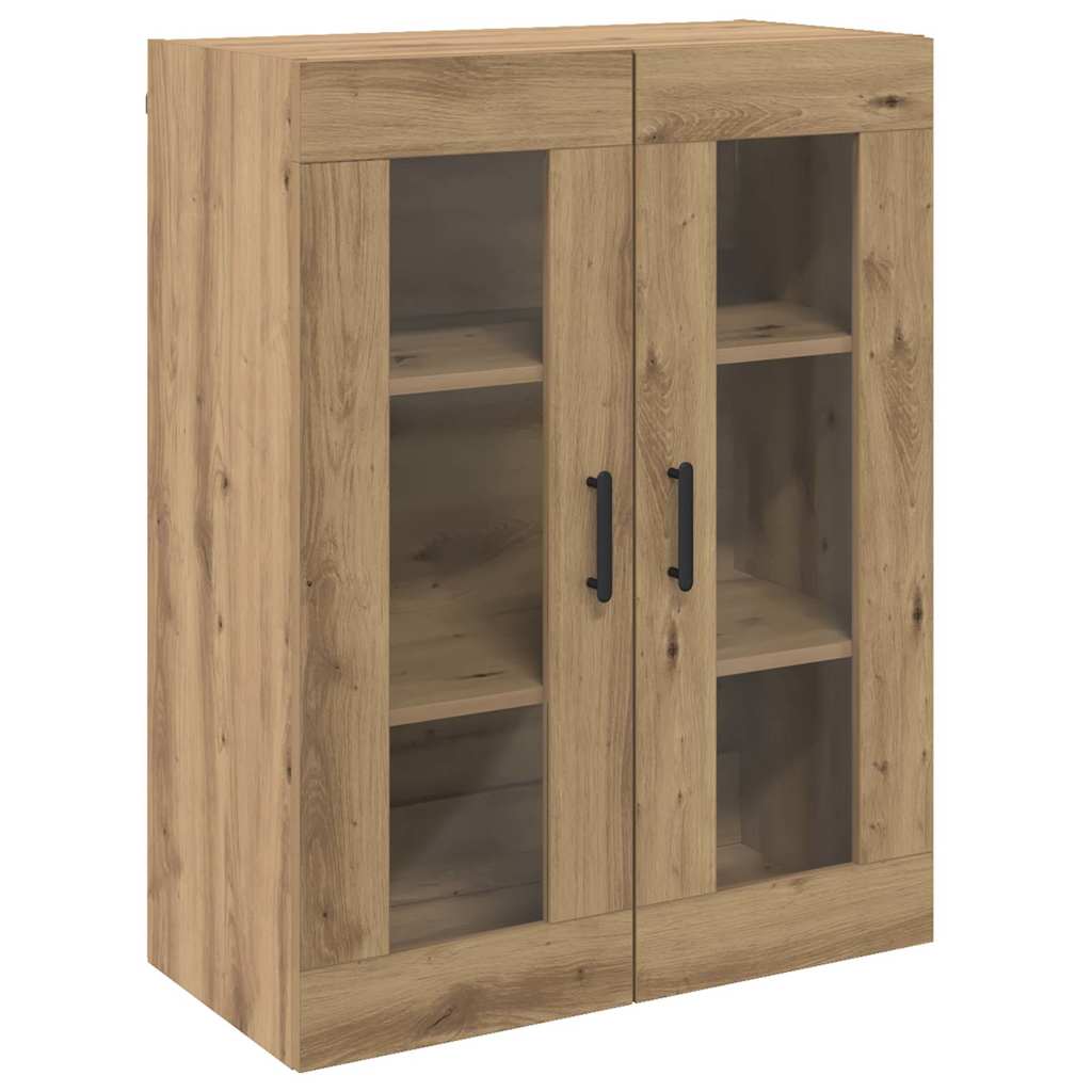 Bufet Stejar Artizanal 69,5 x 34 x 180 cm Lemn compozit — imaginea 8