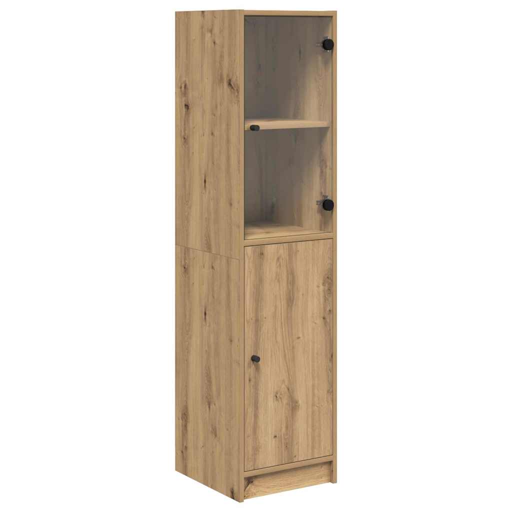 Bufet Stejar Artizanal 35 x 37 x 142 cm Lemn compozit
