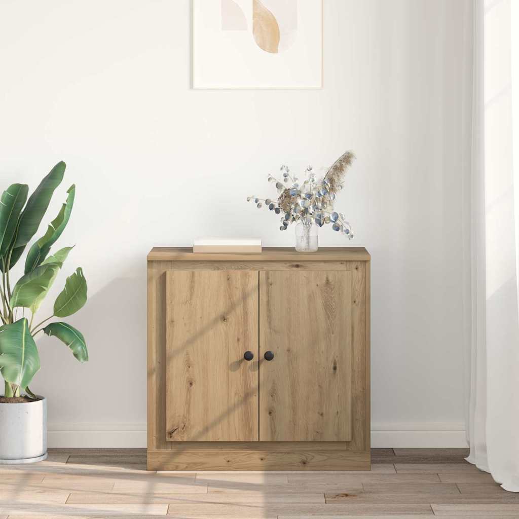Bufet Stejar Artizanal 70 x 35,5 x 67,5 cm Lemn compozit — imaginea 5