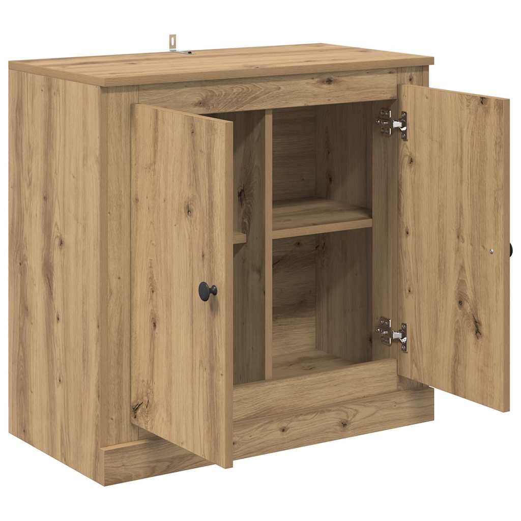 Bufet Stejar Artizanal 70 x 35,5 x 67,5 cm Lemn compozit — imaginea 6