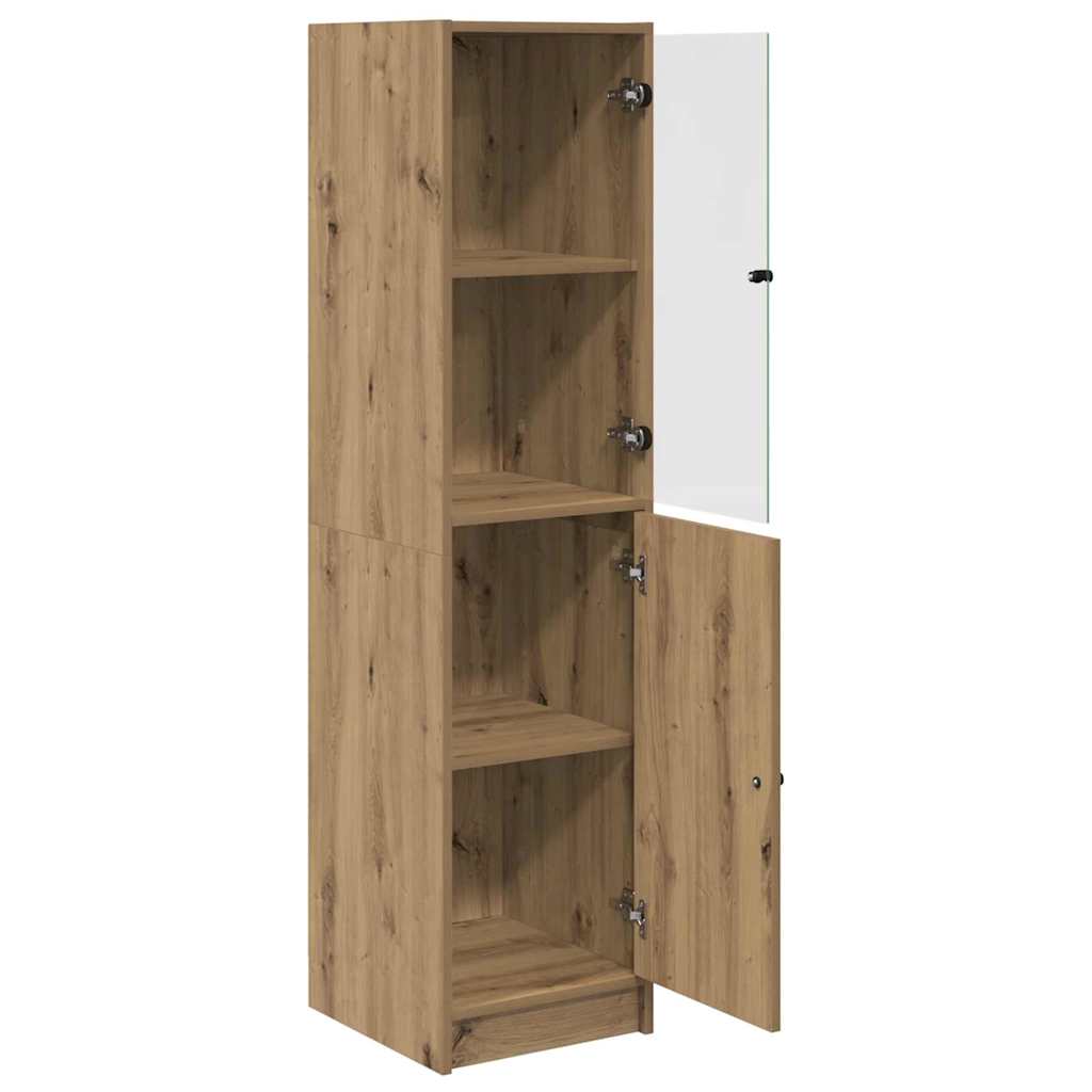 Bufet Stejar Artizanal 35 x 37 x 142 cm Lemn compozit — imaginea 6
