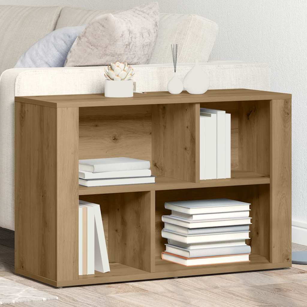 Bufet Stejar Artizanal 80 x 30 x 53 cm Lemn compozit — imaginea 2
