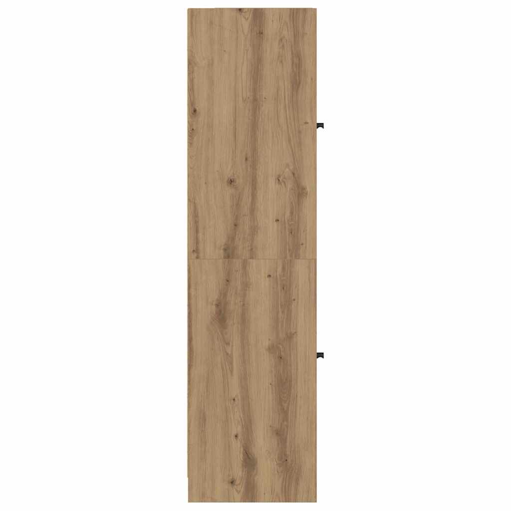 Bufet Stejar Artizanal 35 x 37 x 142 cm Lemn compozit — imaginea 8