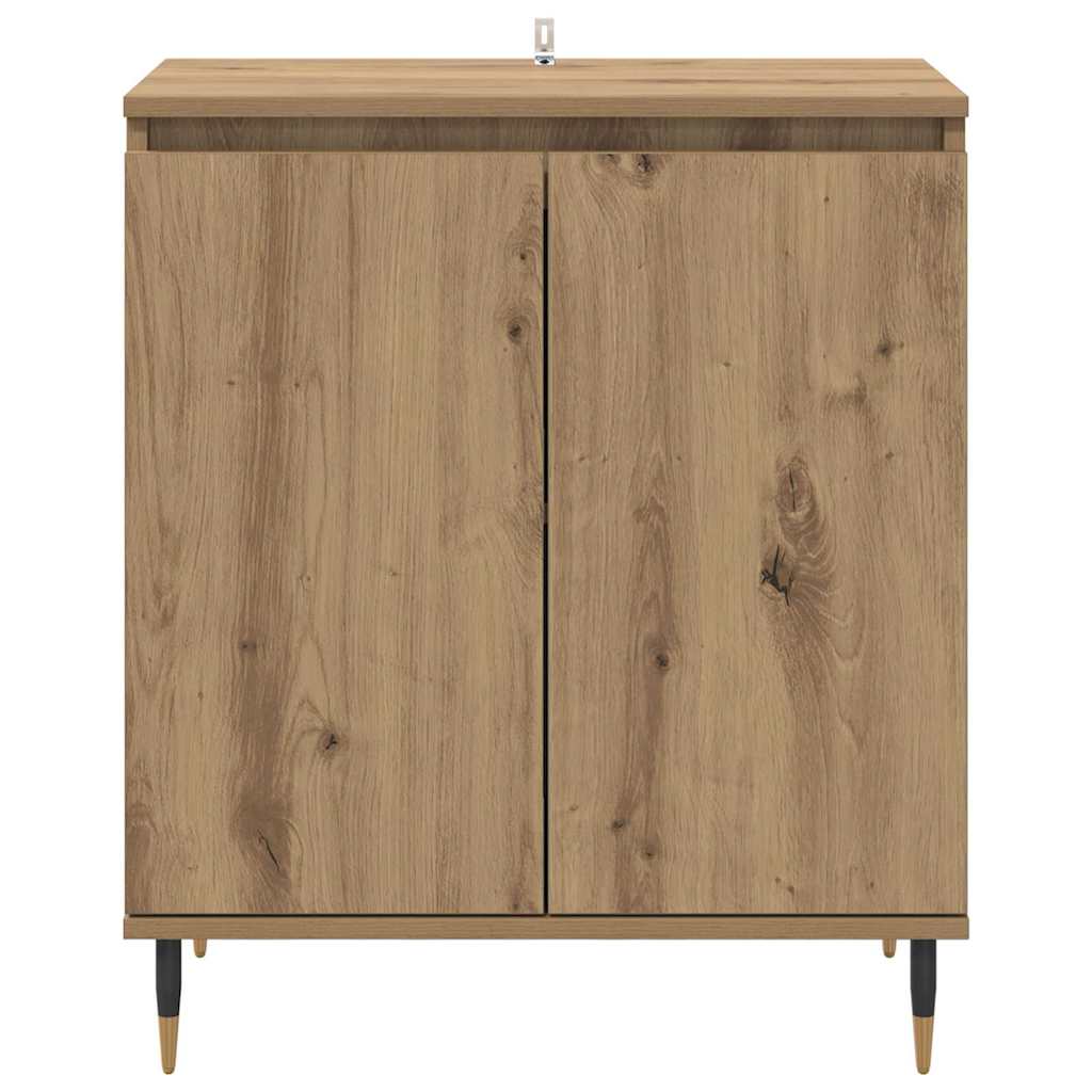 Bufet Stejar Artizanal 60 x 35 x 70 cm Lemn compozit — imaginea 7