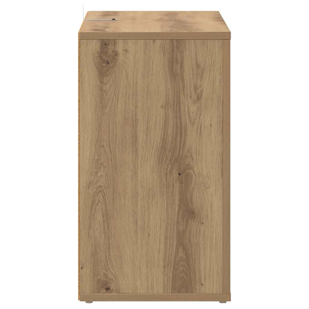 Bufet Stejar Artizanal 80 x 30 x 53 cm Lemn compozit — imaginea 7