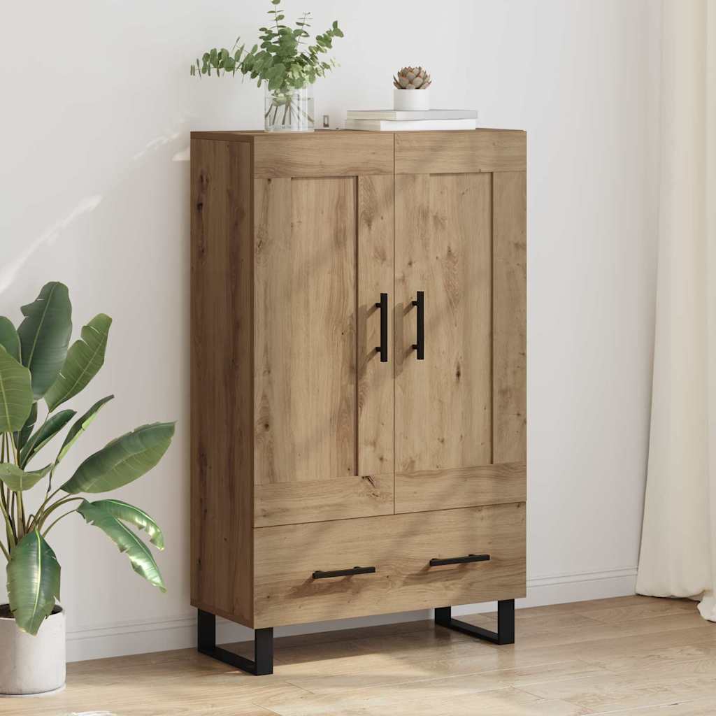 Bufet Stejar Artizanal 69,5 x 31 x 115 cm Lemn compozit — imaginea 2