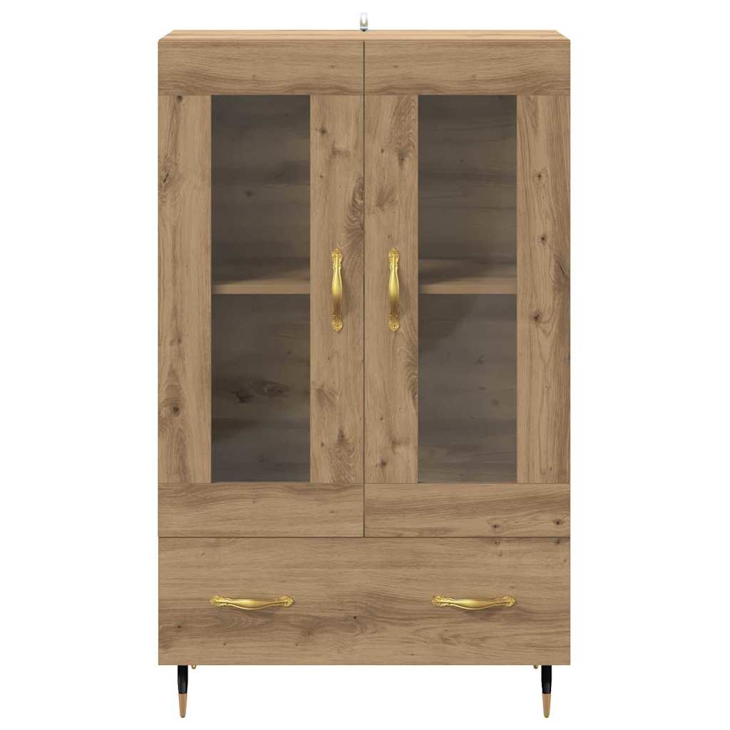 Bufet Stejar Artizanal 69,5 x 31 x 115 cm Lemn compozit — imaginea 7