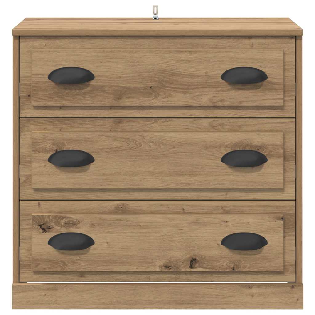 Bufet Stejar Artizanal 70 x 35,5 x 67,5 cm Lemn compozit — imaginea 7