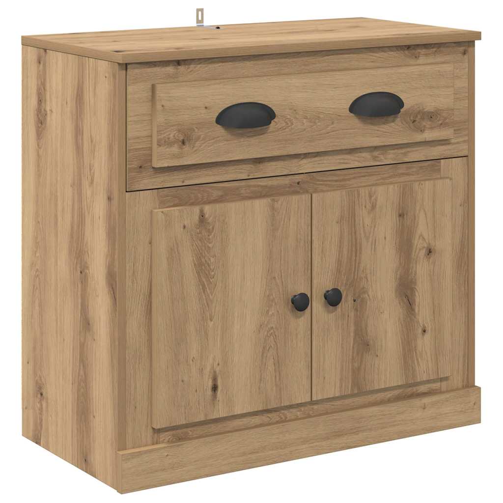 Bufet Stejar Artizanal 70 x 35,5 x 67,5 cm Lemn compozit