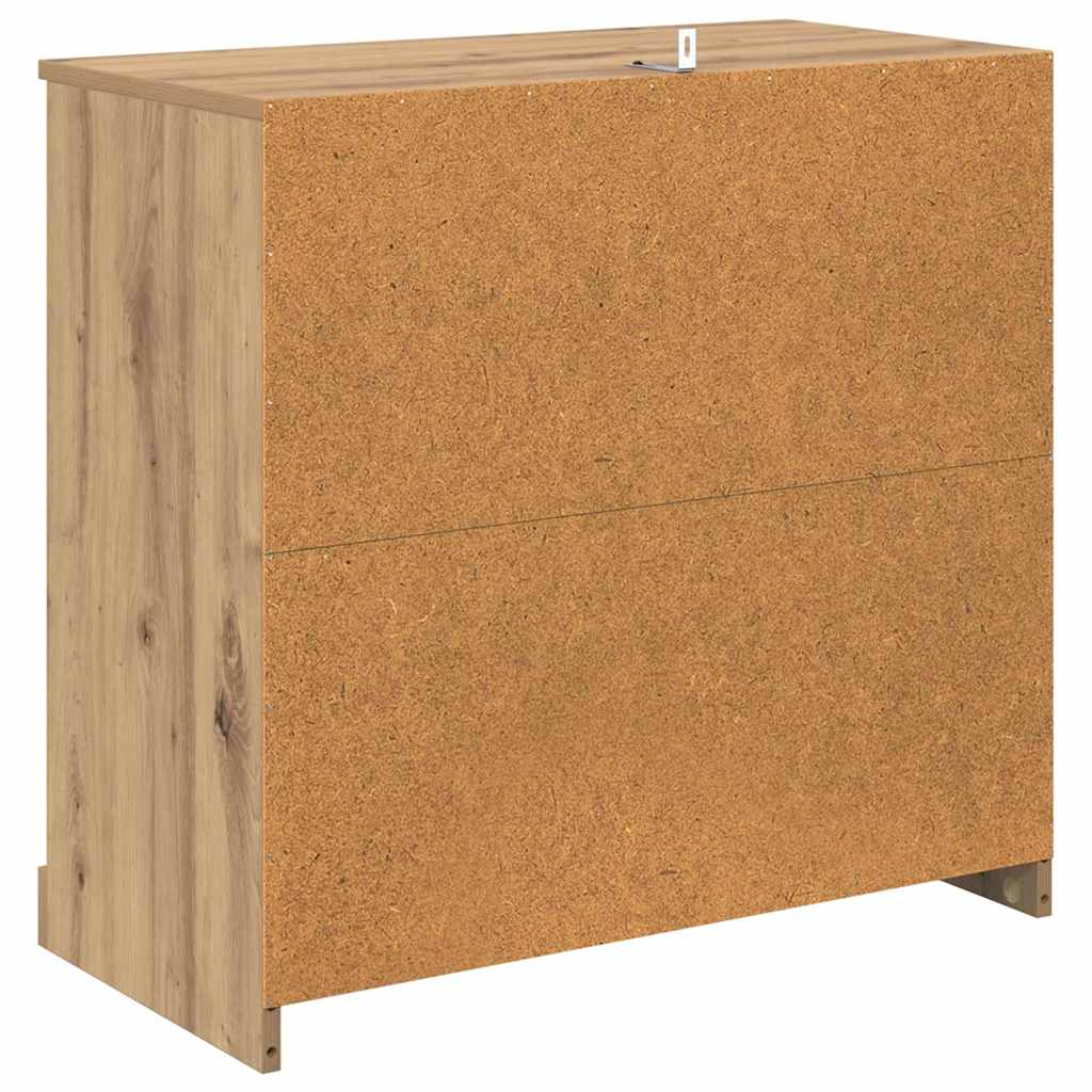 Bufet Stejar Artizanal 70 x 35,5 x 67,5 cm Lemn compozit — imaginea 9