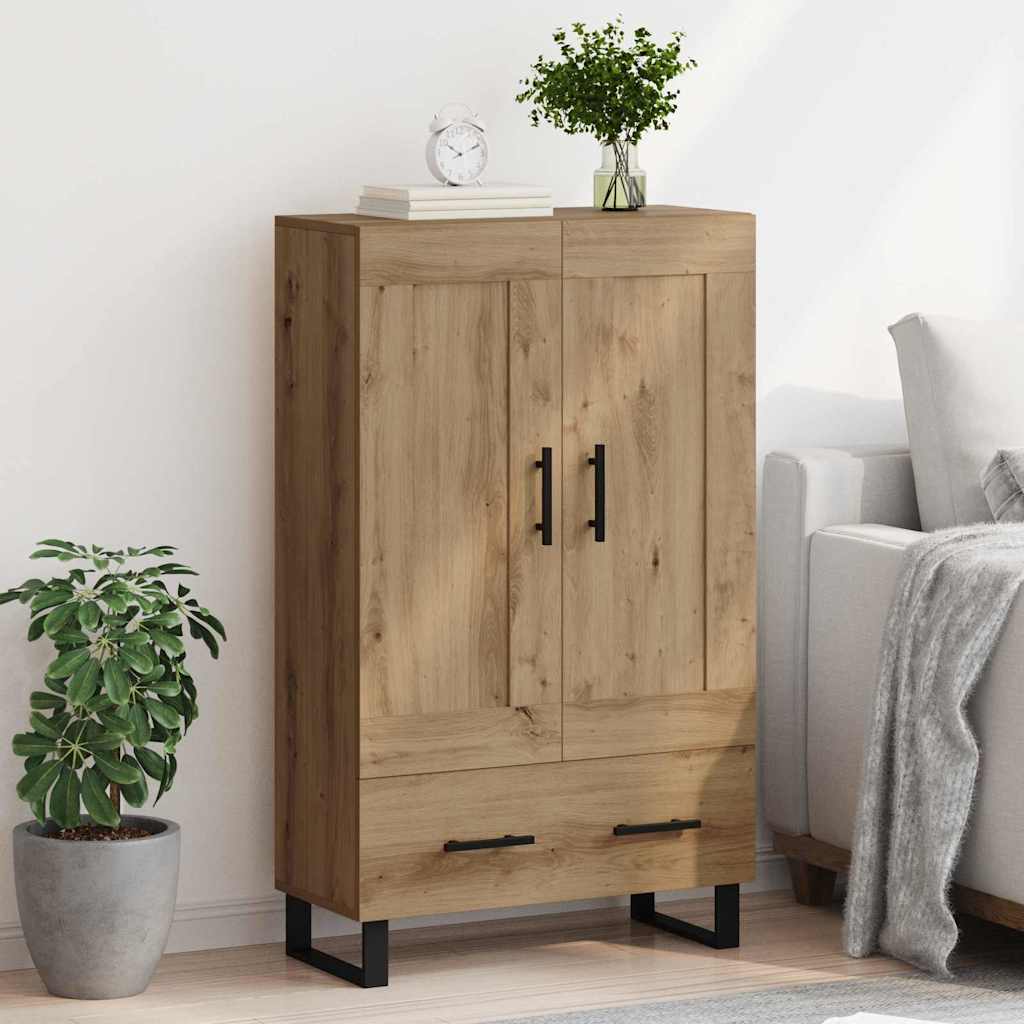 Bufet Stejar Artizanal 69,5 x 31 x 115 cm Lemn compozit — imaginea 5