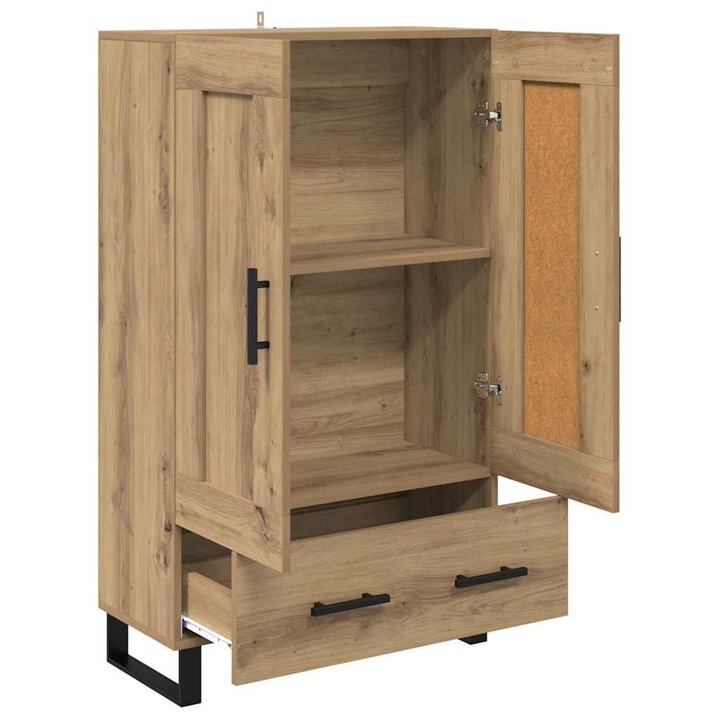 Bufet Stejar Artizanal 69,5 x 31 x 115 cm Lemn compozit — imaginea 6