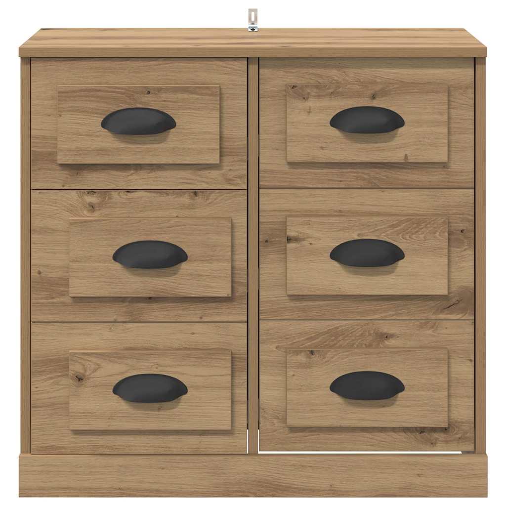 Bufet Stejar Artizanal 70 x 35,5 x 67,5 cm Lemn compozit — imaginea 7