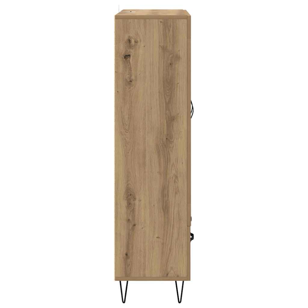 Bufet Stejar Artizanal 69,5 x 31 x 115 cm Lemn compozit — imaginea 8