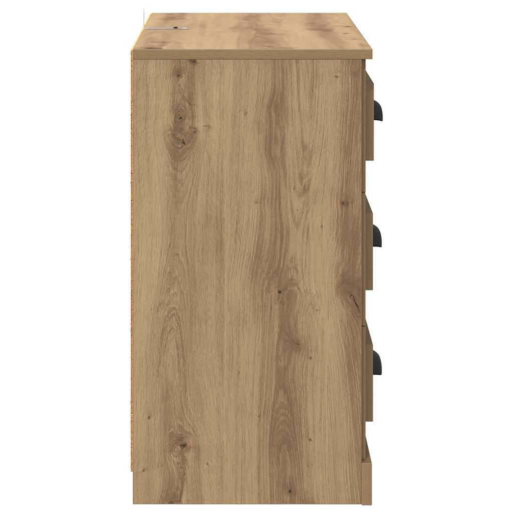 Bufet Stejar Artizanal 70 x 35,5 x 67,5 cm Lemn compozit — imaginea 8