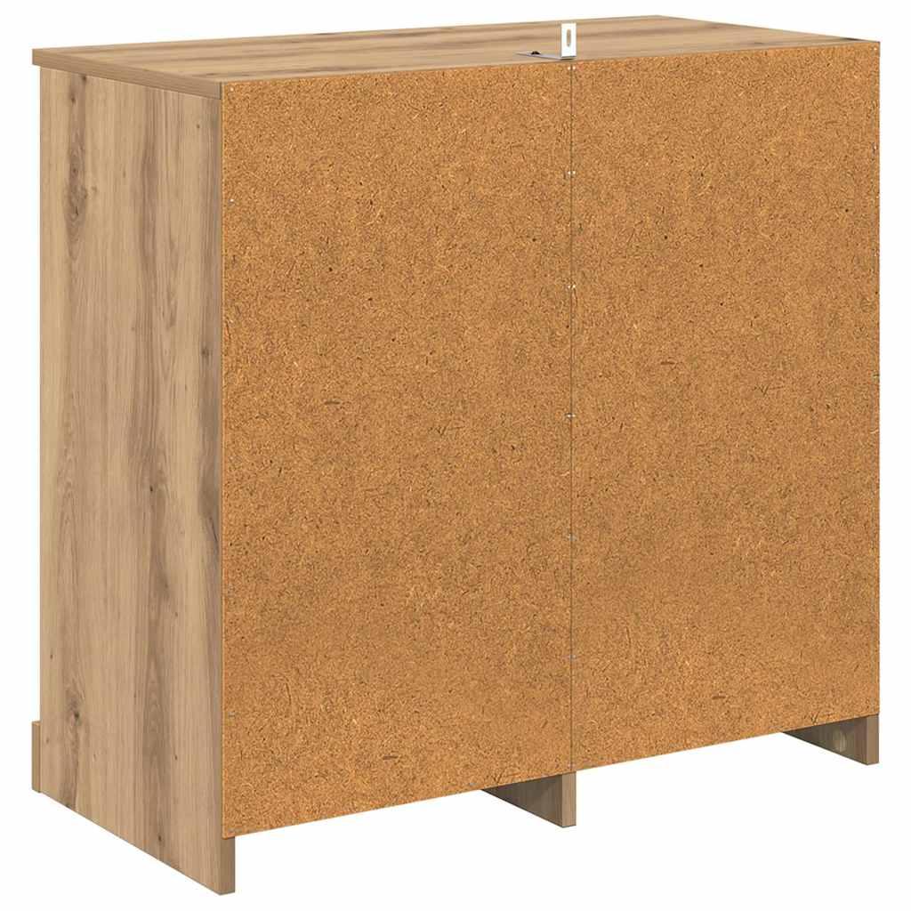 Bufet Stejar Artizanal 70 x 35,5 x 67,5 cm Lemn compozit — imaginea 9
