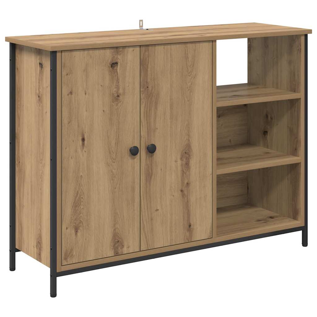Bufet Stejar Artizanal 100 x 33 x 75 cm Lemn compozit