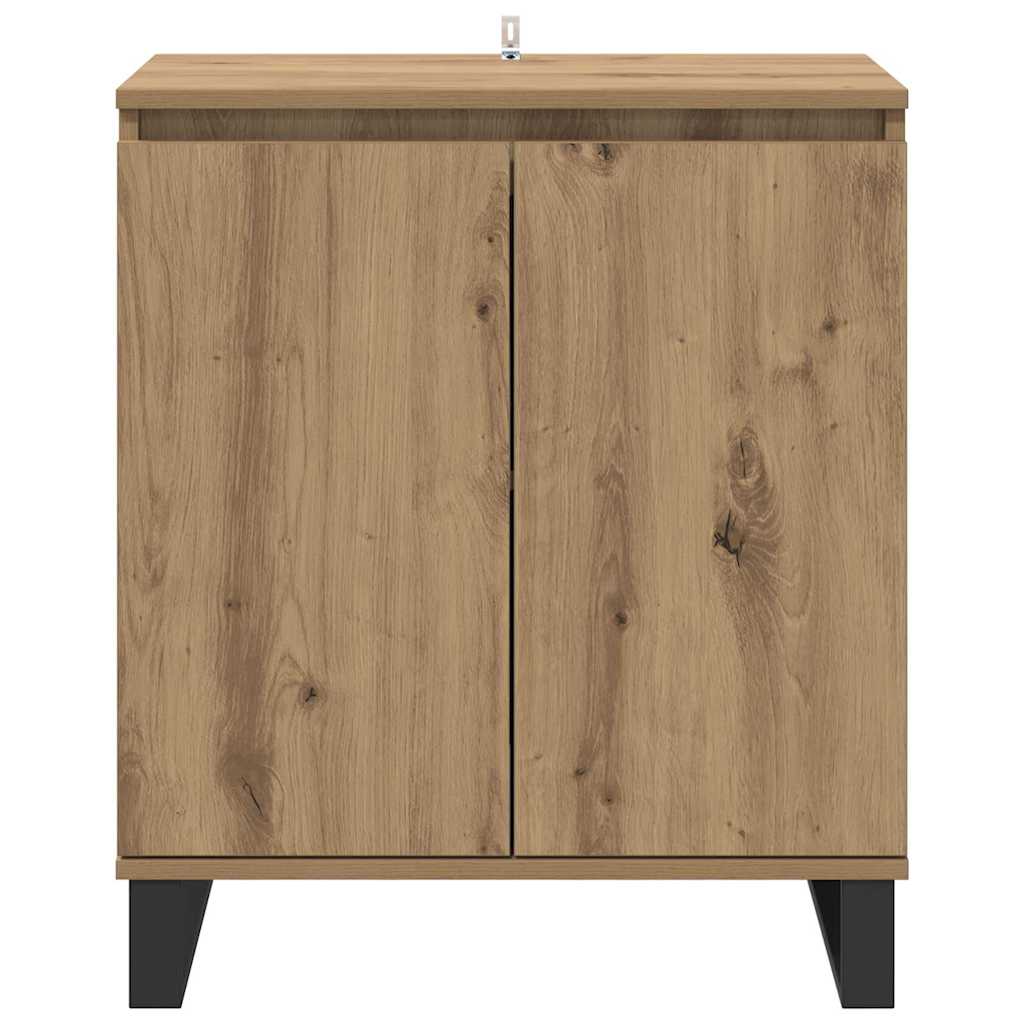 Bufet Stejar Artizanal 60 x 35 x 70 cm Lemn compozit — imaginea 7