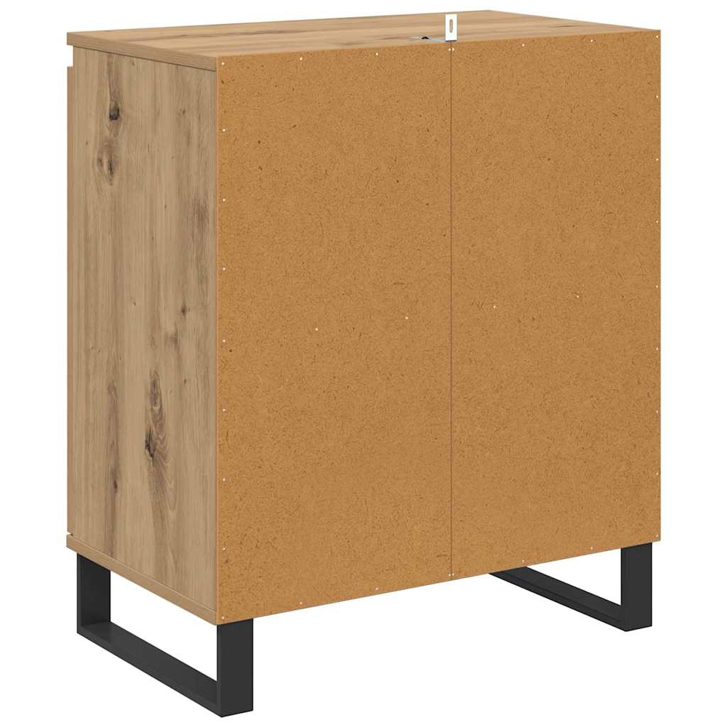 Bufet Stejar Artizanal 60 x 35 x 70 cm Lemn compozit — imaginea 9