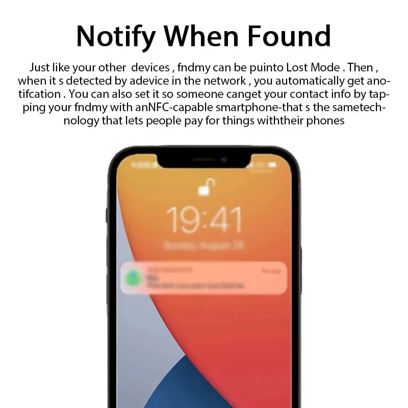 Mini GPS Tracker, localizare in timp real, autonomie 365 zile, compatibil Apple Find My, rezistent la apa, pentru masini - imagine 3