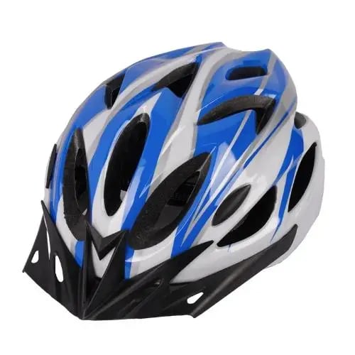 Casca protectie Bicicleta, Aerodinamica, Disipare eficienta a caldurii si ventilatie, Dimensiune reglabila, Albastra - imagine 3