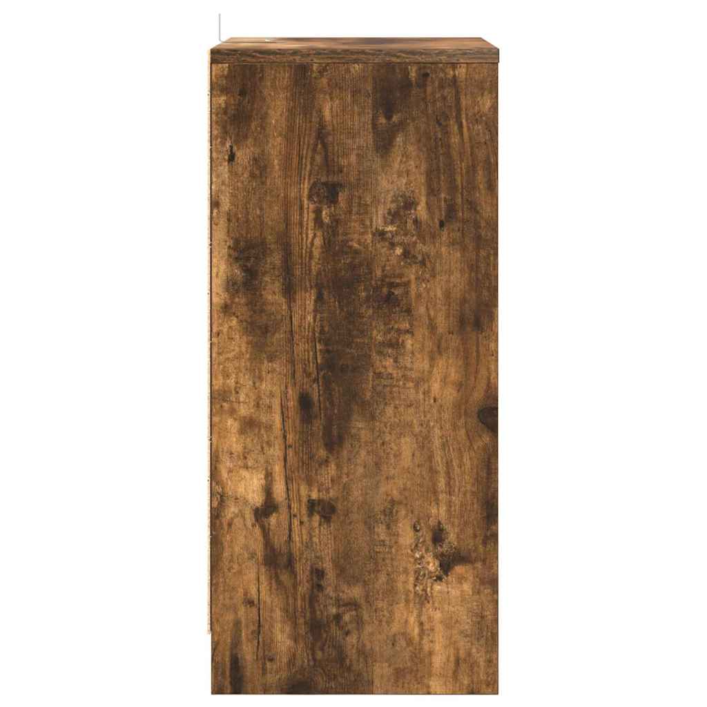Noptiere 2 pcs Stejar fumuriu 40 x 30 x 467 cm — imaginea 8