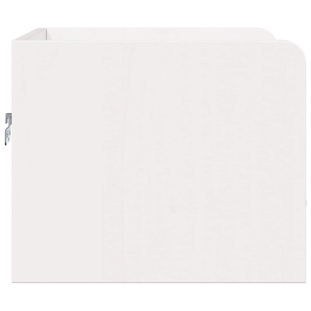 Noptiere 2 pcs Alb 38 x 36 x 29.5 cm Lemn de brad solid — imaginea 8
