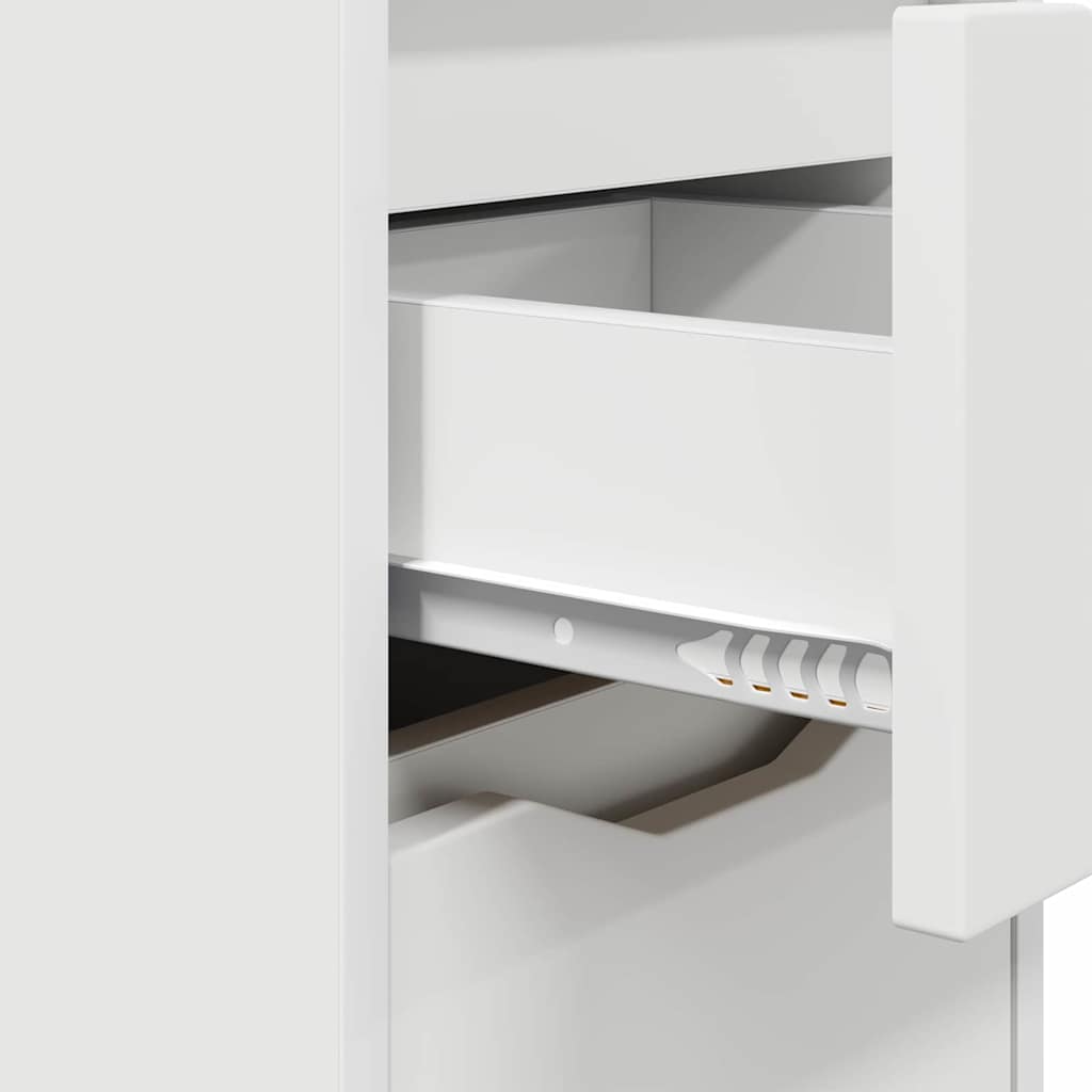 Noptiere 2 pcs Alb 30,5 x 30 x 43 cm Lemn compozit — imaginea 10